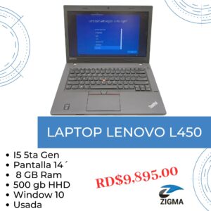 laptop Lenovo L450 - Usada