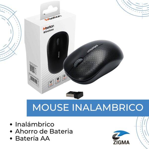 Mouse inalámbrico Meetion