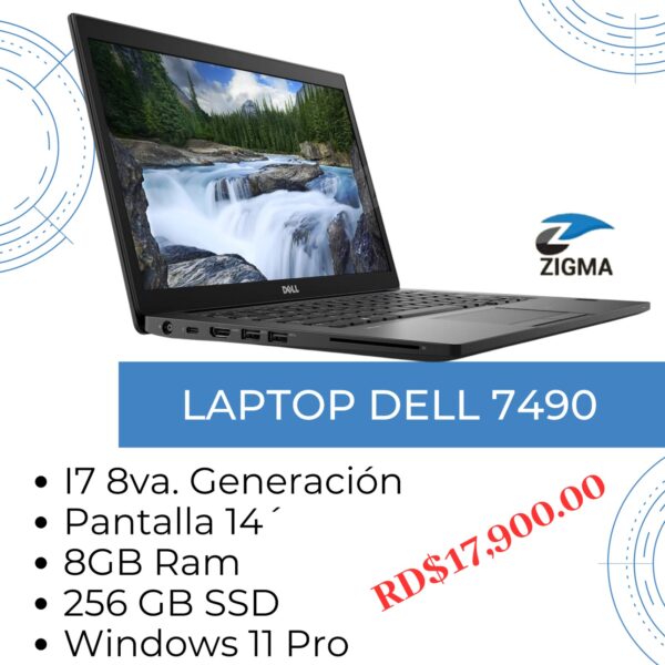 Laptop Dell 7490  Clase A I7