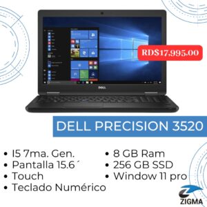 DELL PRECISION 3520 - I5 7MA GEN