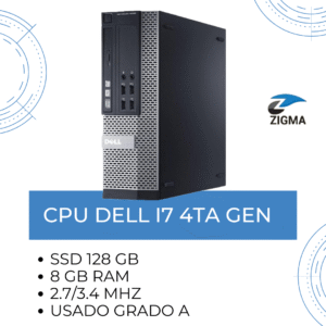 CPU DELL I7 4TA GEN