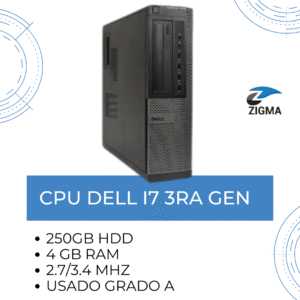 CPU DELL I7 3RA GEN