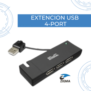 EXTENCION USB 4-PORT
