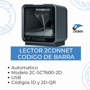 LECTOR 2CONNET CODIGO DE BARRA