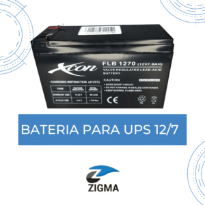 BATERIA PARA UPS 12/7 XCON